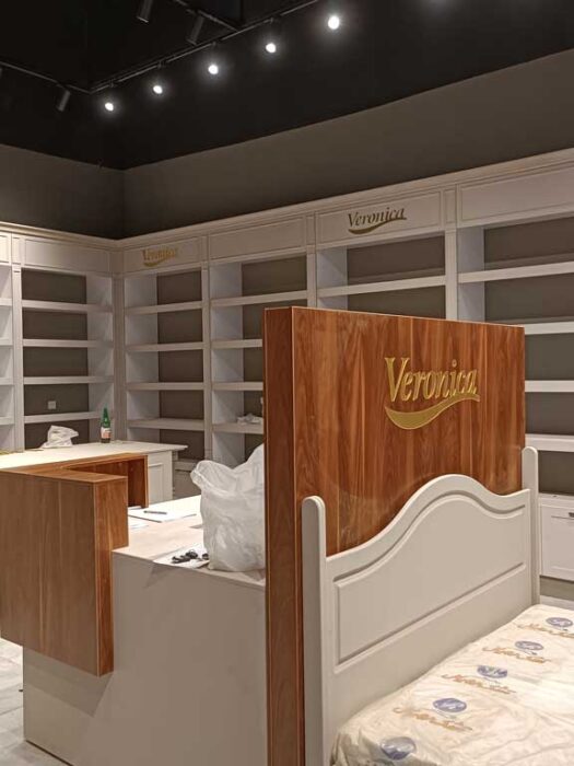 دکور مغازه کالای خواب