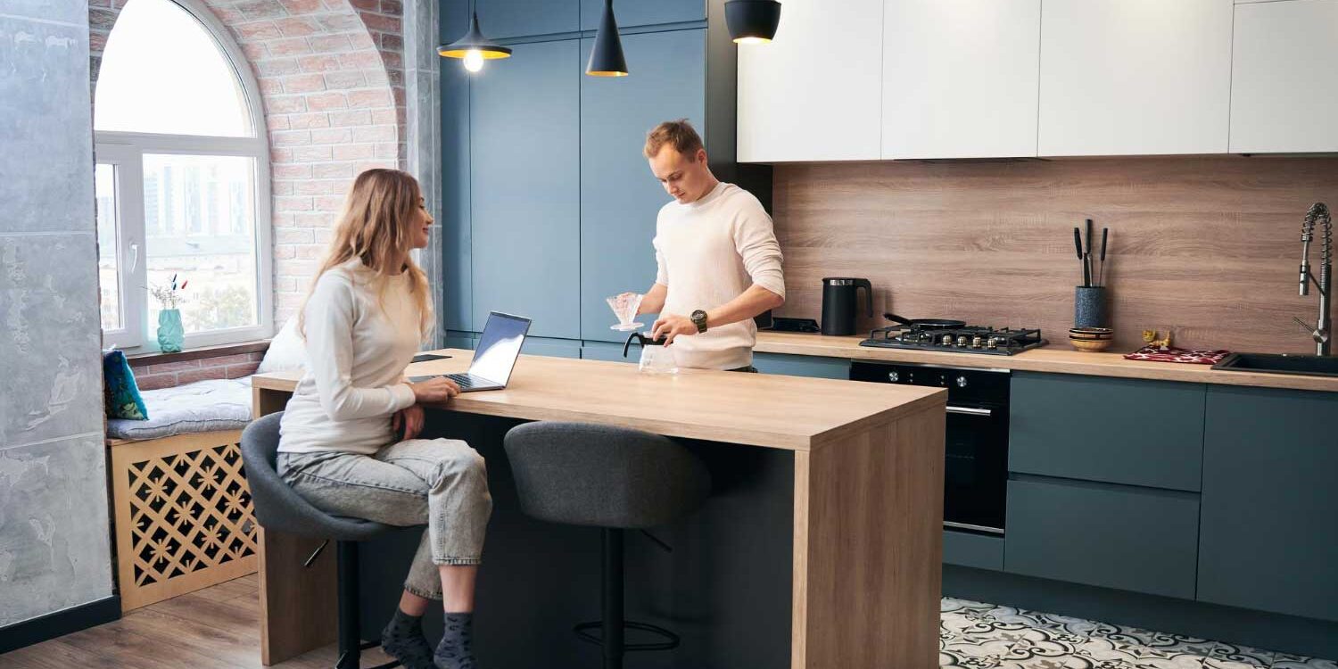 بنر جزیره آشپزخانه