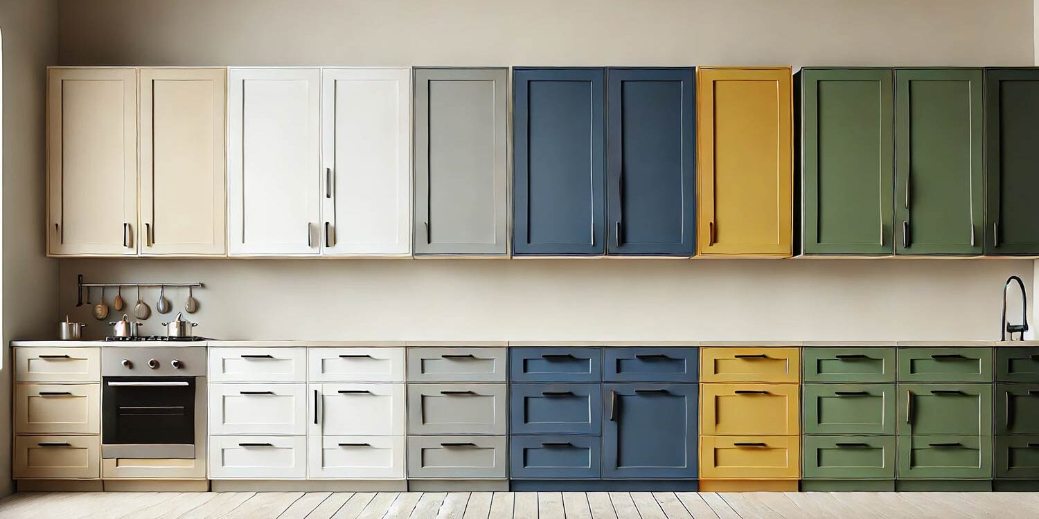 بنر بهترین رنگ کابینت برای آشپزخانه کوچک