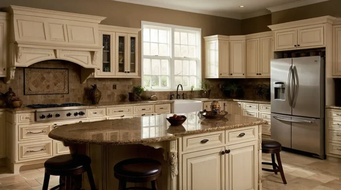 بنر کابینت رنگ بژ بنر کابینت رنگ بژ