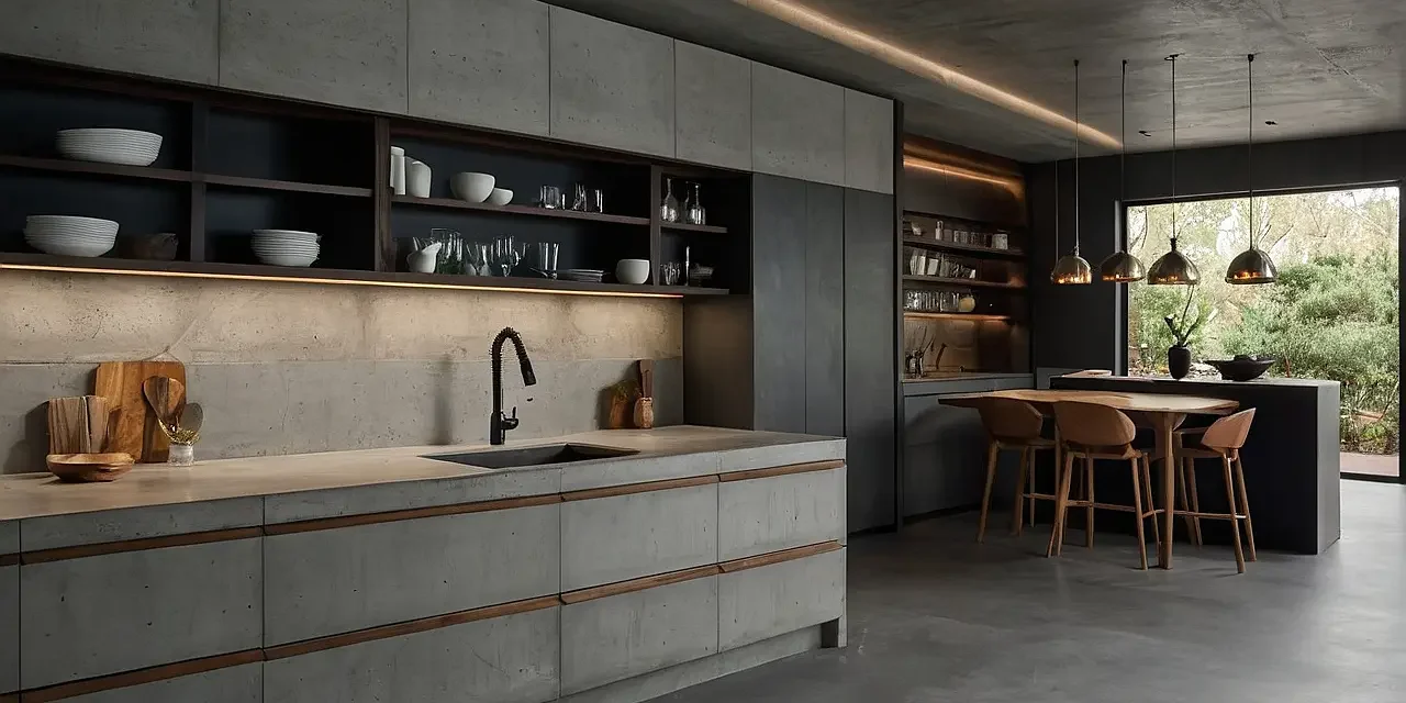 کابنیت طرح بتن 2 بنر کابنیت طرح بتن