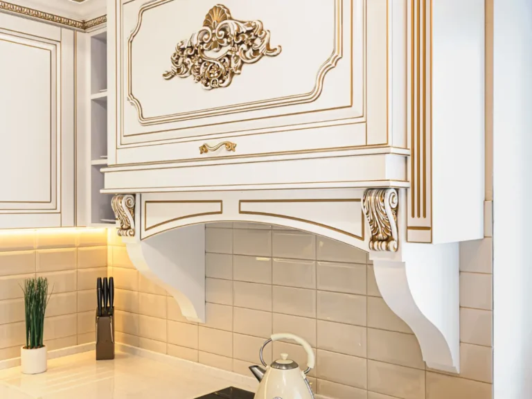 کابینت ممبران سفید طلایی