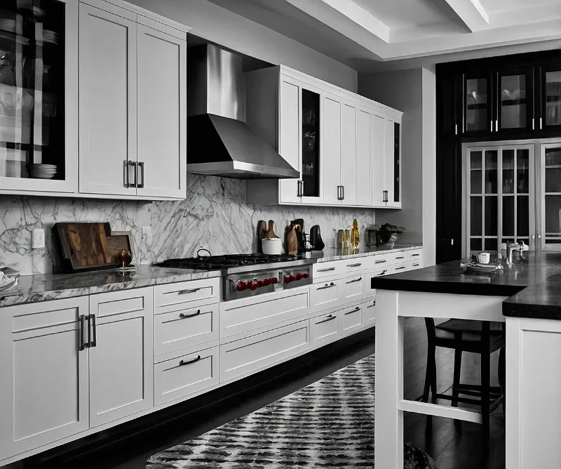 کابینت ممبران سفید مشکی