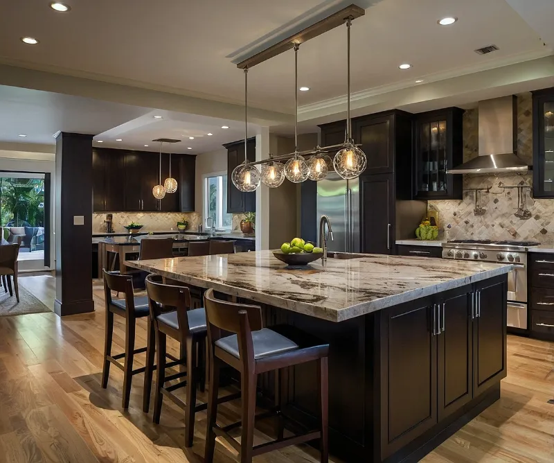 میز ناهار خوری جزیره ای