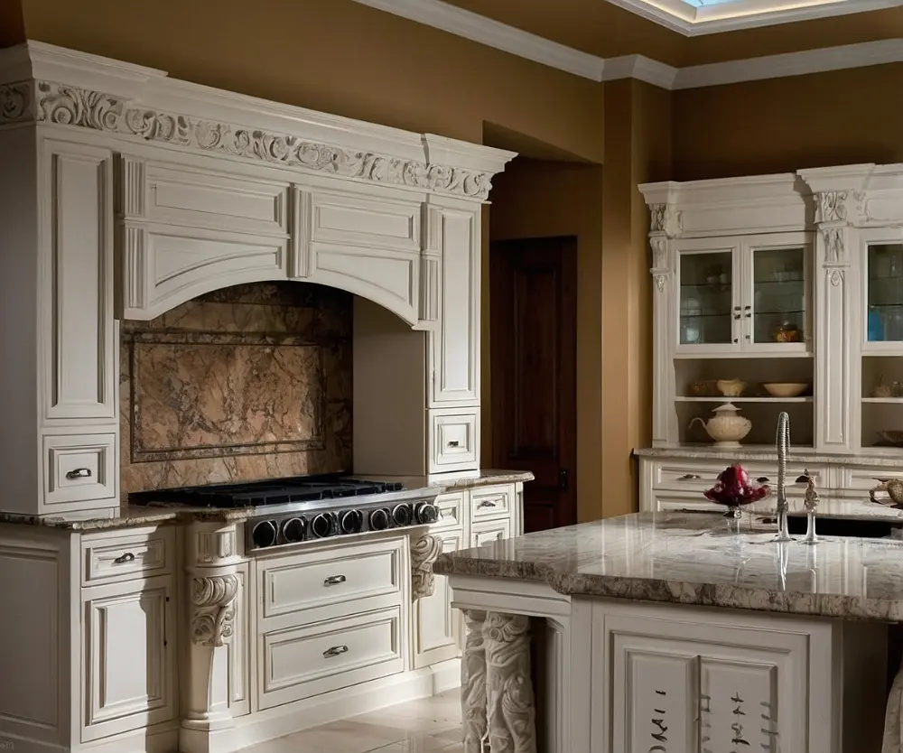 کابینت رومی سفید