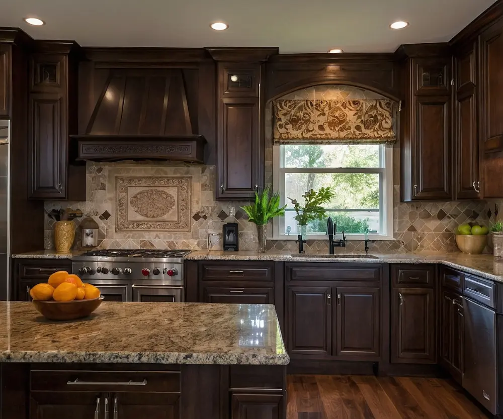 کابینت رومی قهوه‌ای