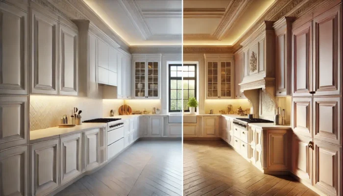 تفاوت کابینت انزو و نئوکلاسیک