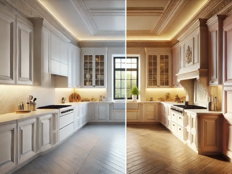 تفاوت کابینت انزو و نئوکلاسیک