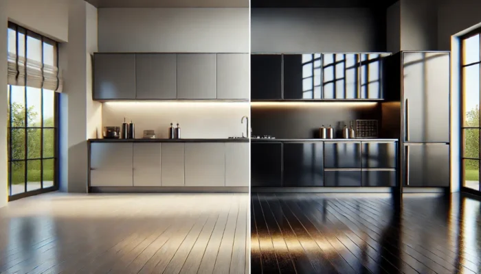 تفاوت کابینت پلی اورتان با پولیشی