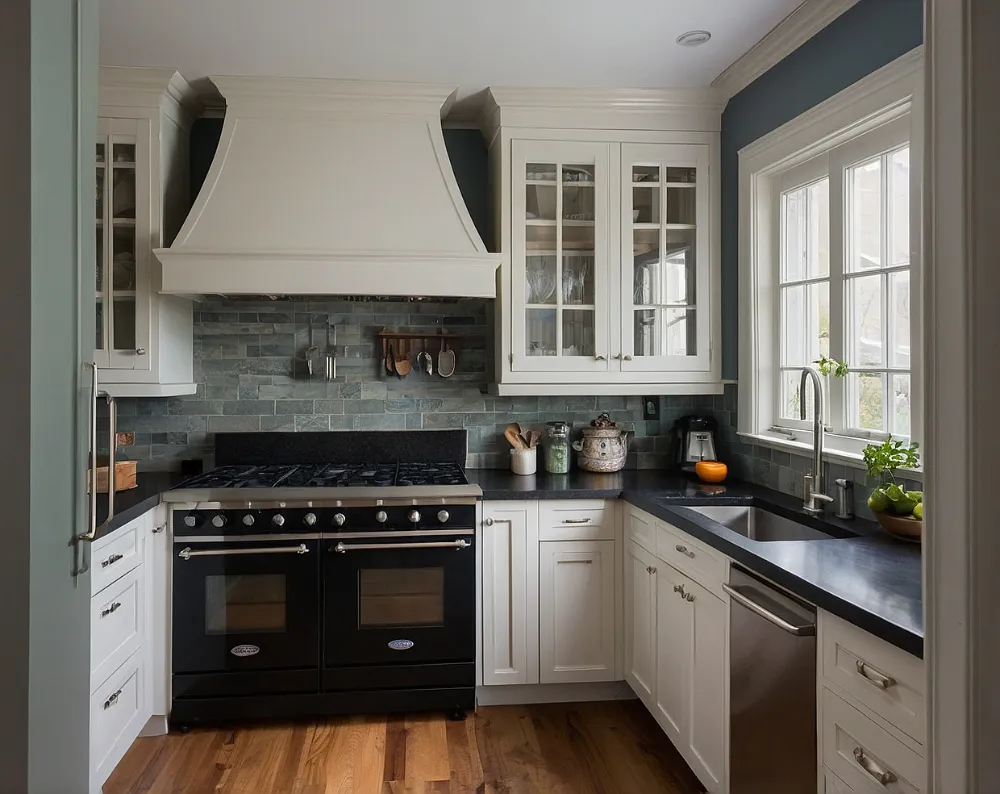 کابینت آشپزخانه کوچک بدون اپن