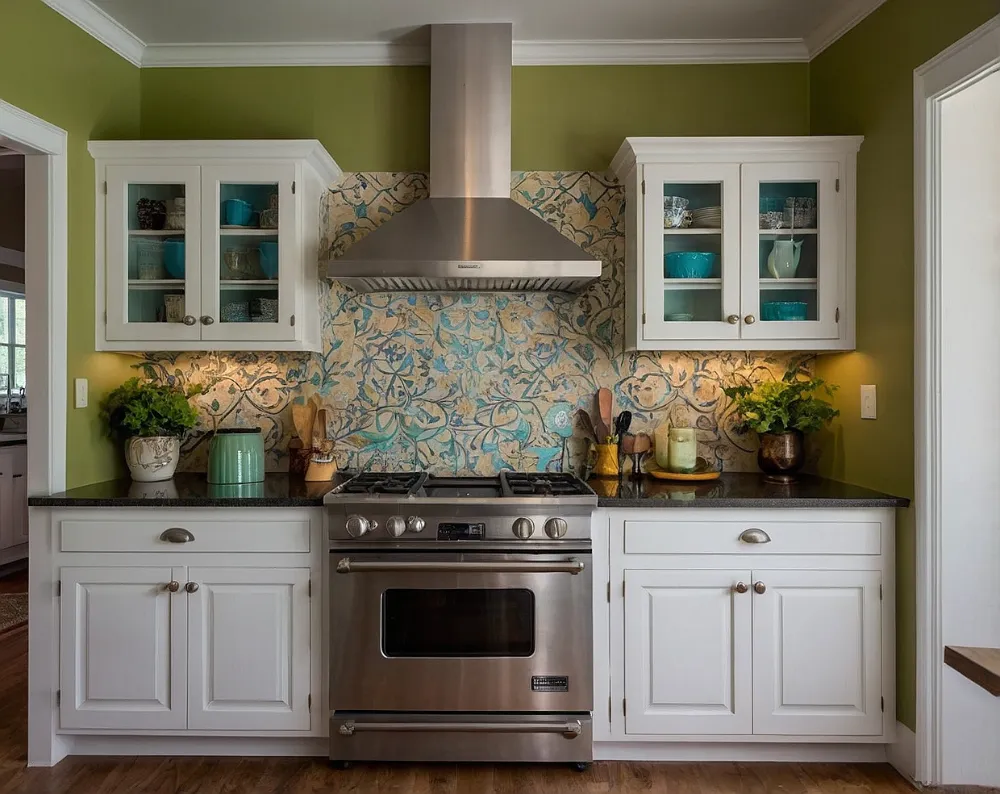 کابینت آشپزخانه کوچک بدون اپن