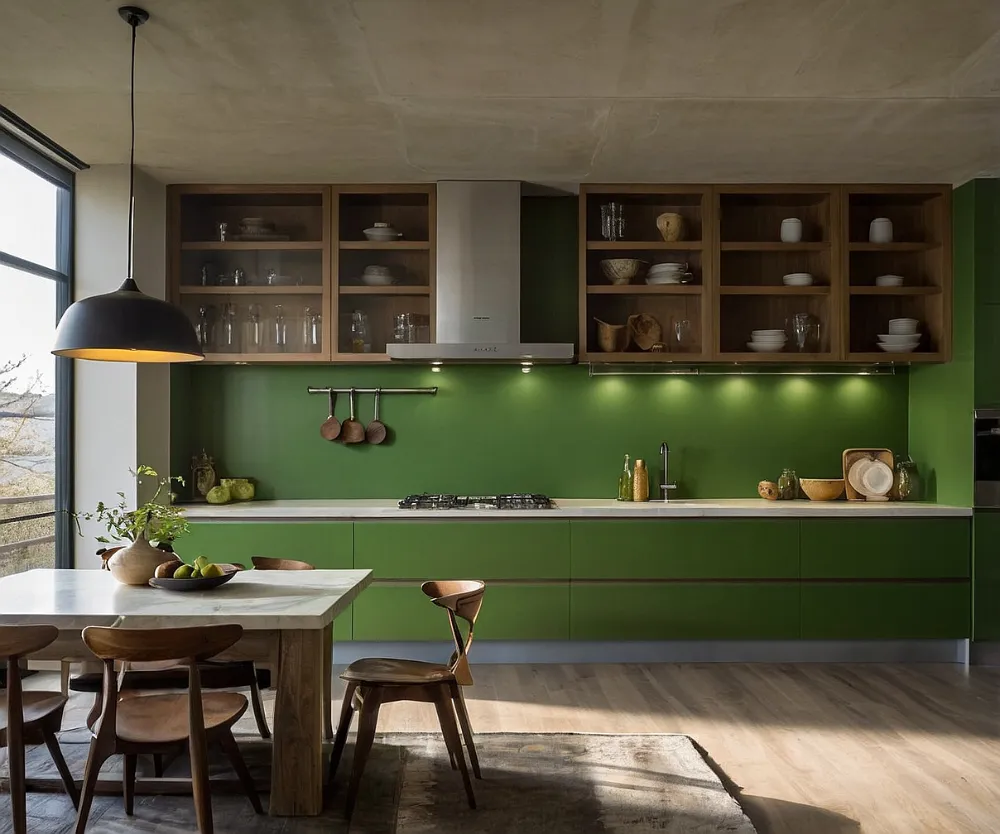 کابینت انزو سبز