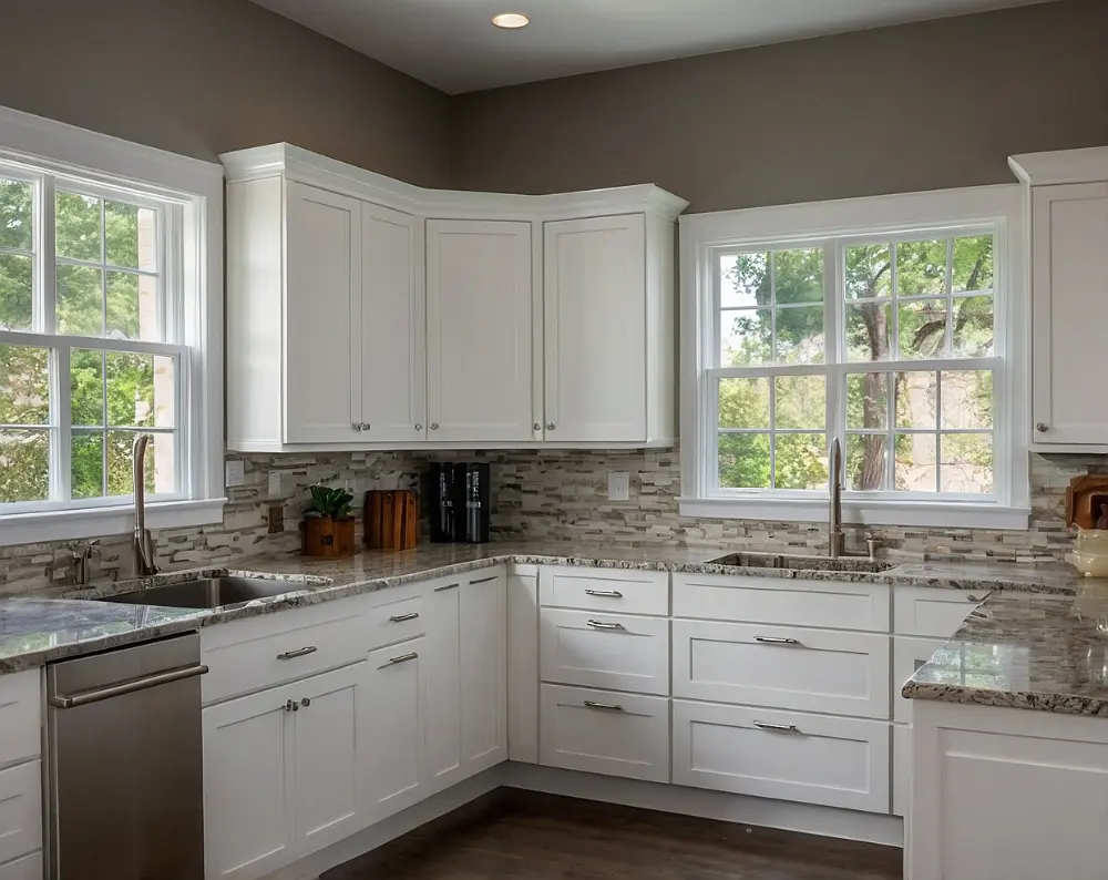 کابینت پلی اورتان سفید