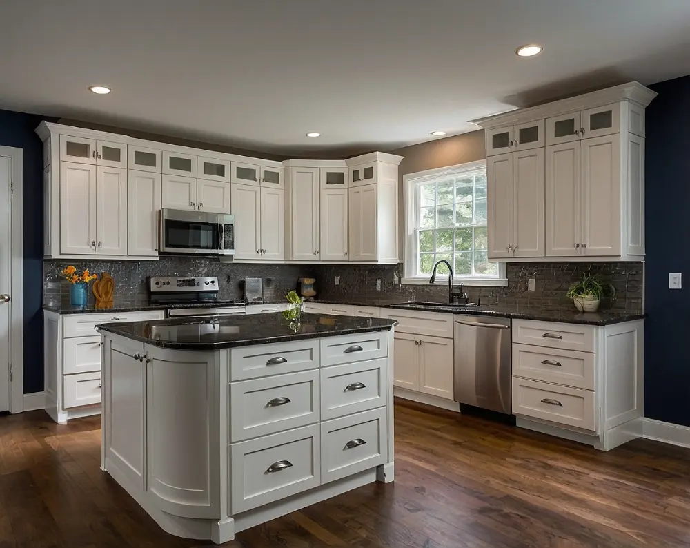 کابینت پلی اورتان سفید