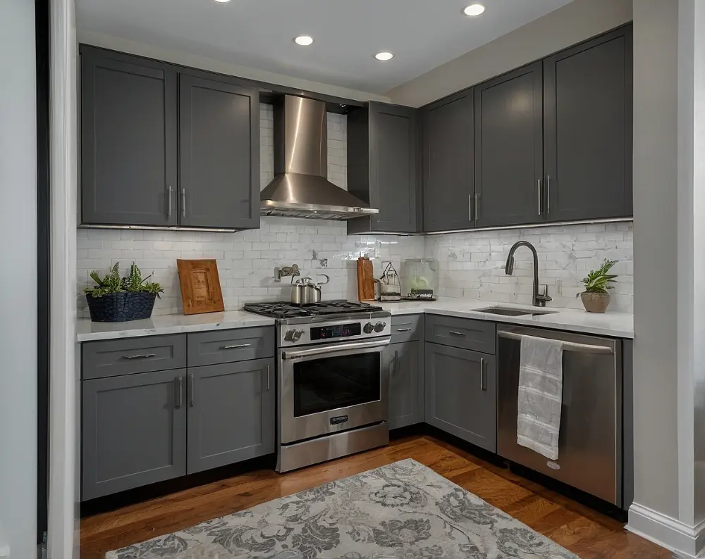 کابینت پلی اورتان طوسی