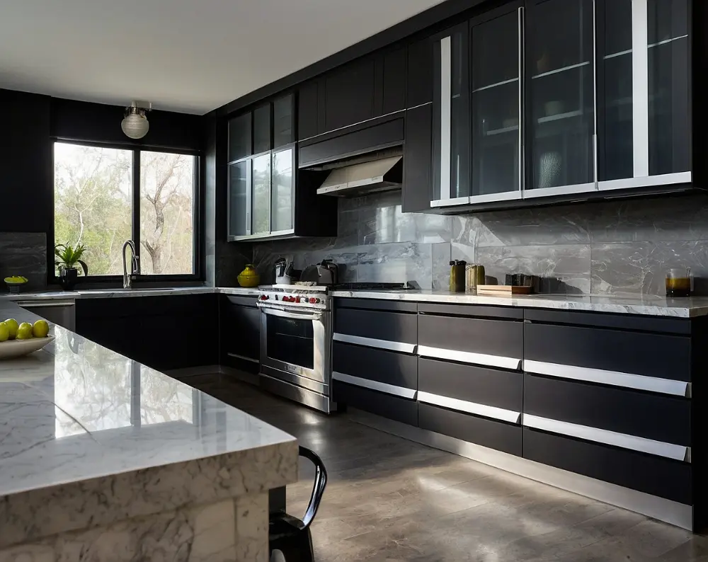 کابینت پلی اورتان مات