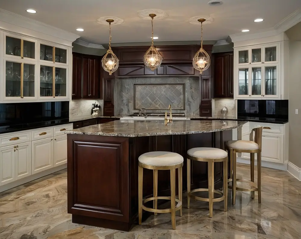 کابینت پلی اورتان نئوکلاسیک