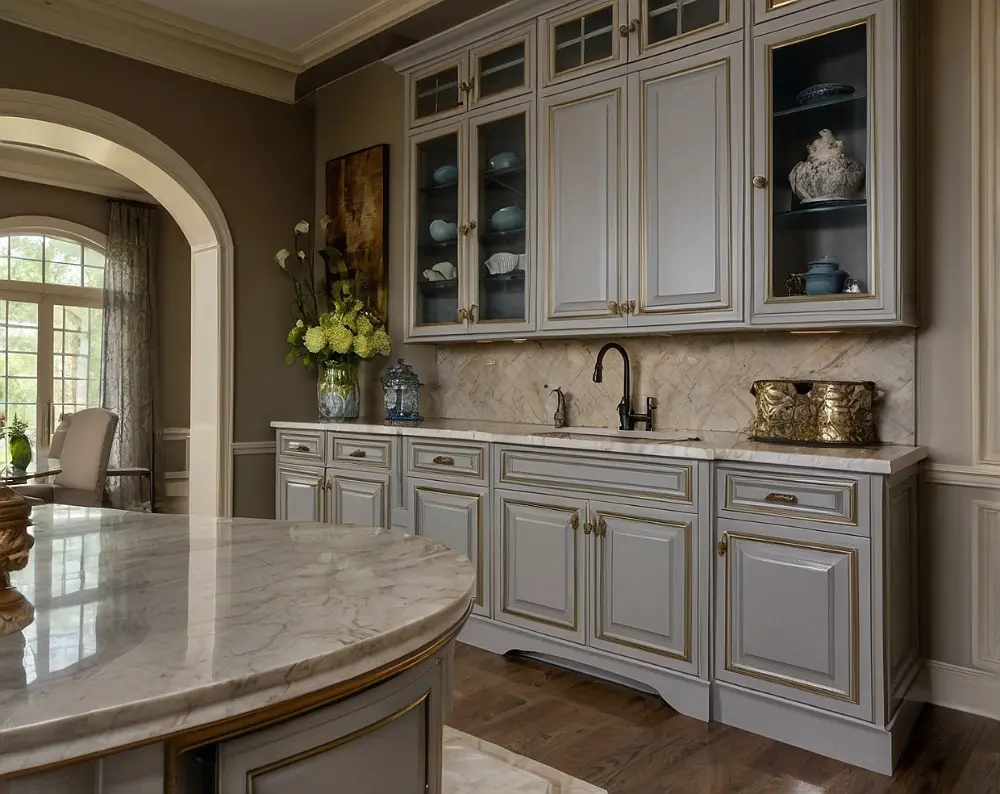 کابینت پلی اورتان نئوکلاسیک