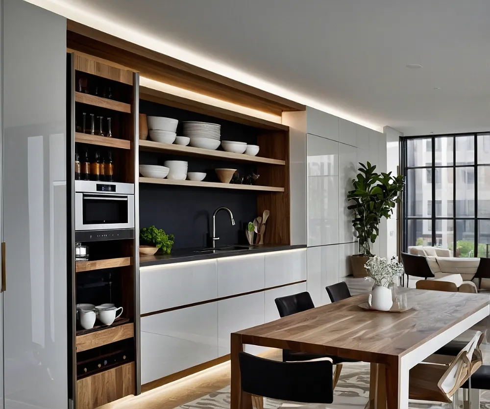 کابینت ریلی یا ماژولار هوشمند