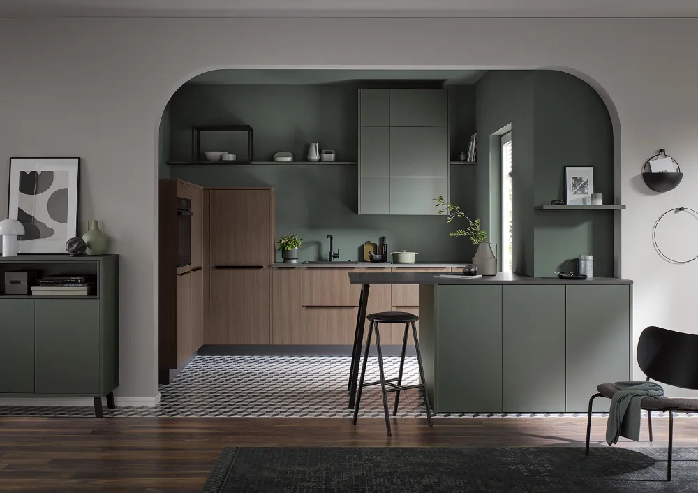 کابینت مدرن اروپایی به سبک آلمانی (4) کابینت مدرن اروپایی به سبک آلمانی