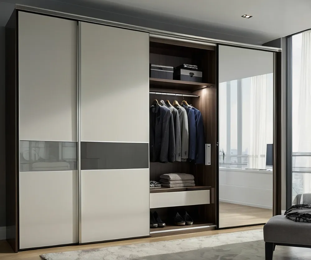 کمد دیواری ریلی مدرن