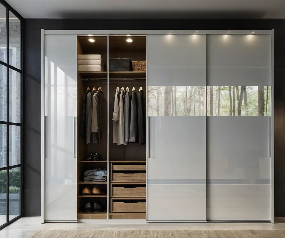 کمد دیواری ریلی هایگلاس