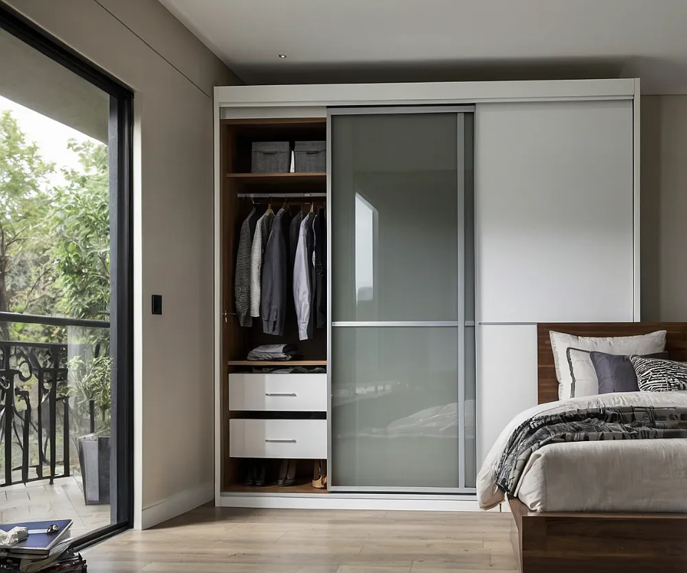 کمد دیواری ریلی کشو مخفی