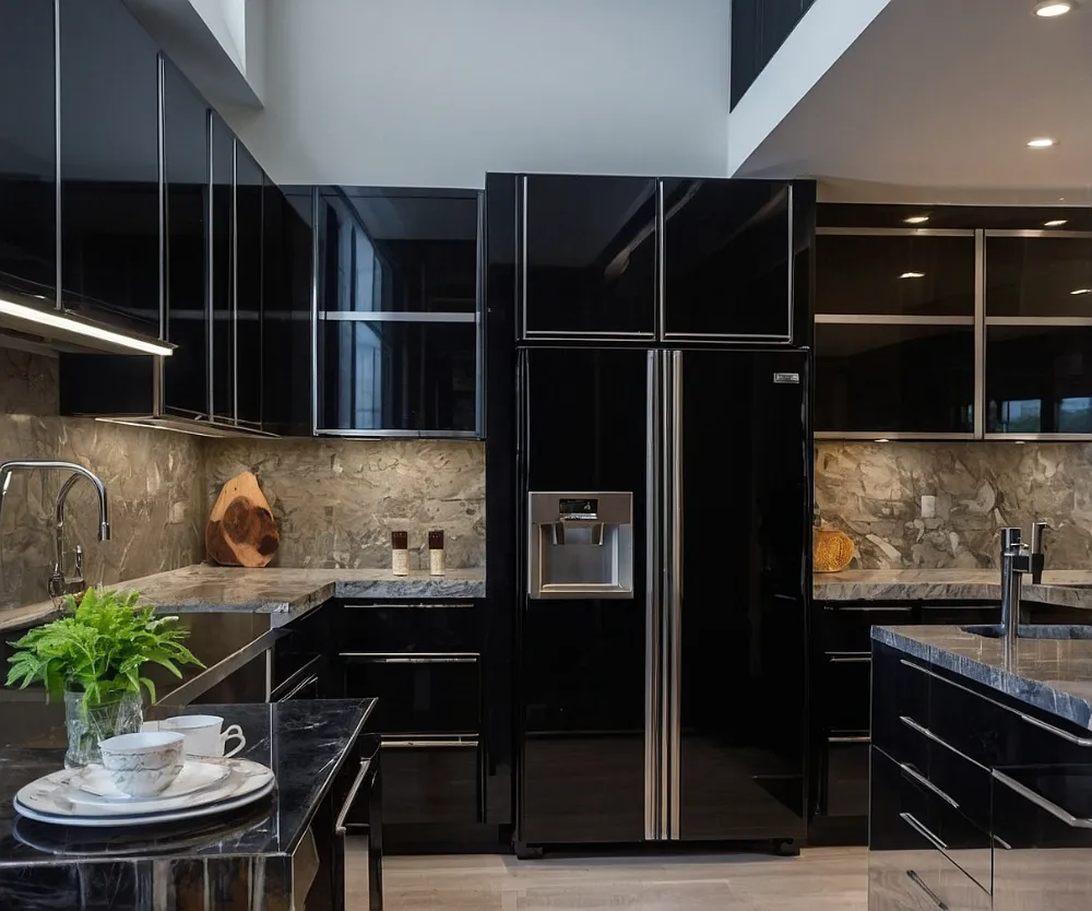 یخچال مخفی در کابینت (3) یخچال مخفی در کابینت