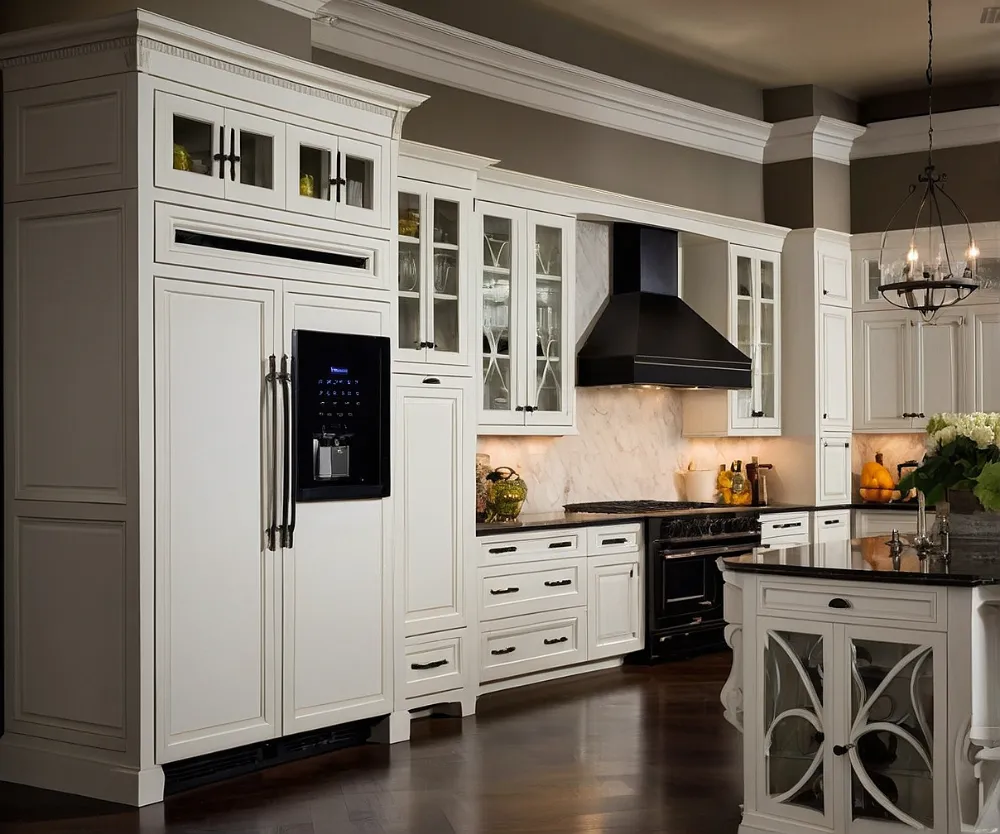 یخچال مخفی در کابینت یخچال مخفی در کابینت