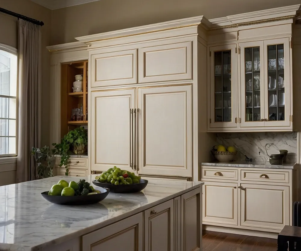 یخچال مخفی در کابینت یخچال مخفی در کابینت