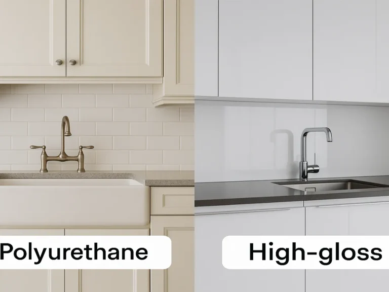 کابینت پلی اورتان یا هایگلاس