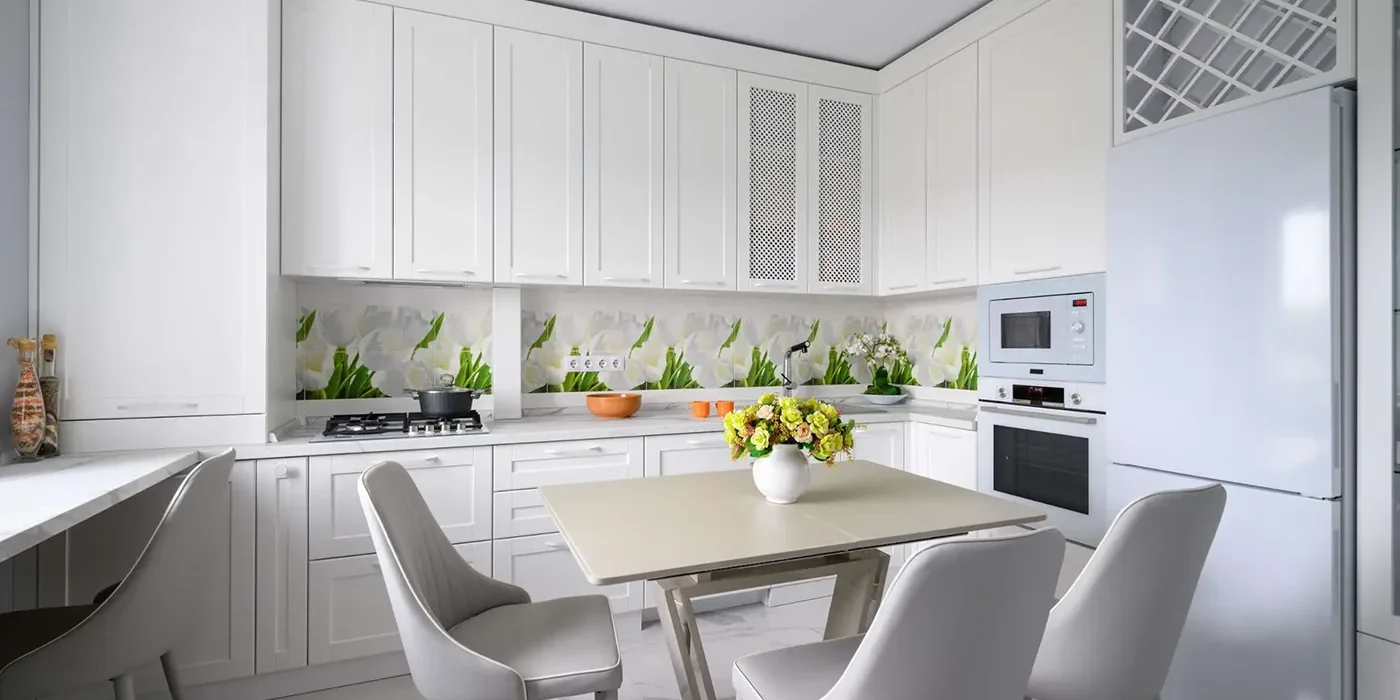 کابینت نئوکلاسیک سفید