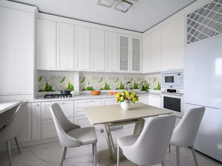 کابینت نئوکلاسیک سفید